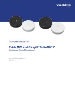 Предварительный просмотр 1 страницы VADDIO TableMIC Complete Manual