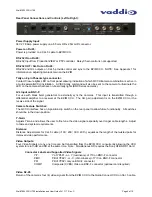 Preview for 4 page of VADDIO WALLVIEW CCU H700 Installation And User Manual