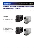 VADDIO WallVIEW D80 PTZ Installation And User Manual предпросмотр