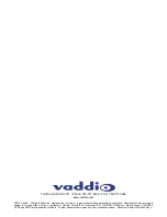 Предварительный просмотр 24 страницы VADDIO WALLVIEW HD-22 Manual