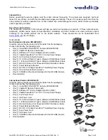 Preview for 5 page of VADDIO WallVIEW HD-USB SR System Installation And User Manual