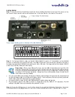 Preview for 12 page of VADDIO WallVIEW HD-USB SR System Installation And User Manual