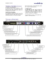 Предварительный просмотр 2 страницы VADDIO WallView HD1 CCU with HSDS Technical Features & Specifications