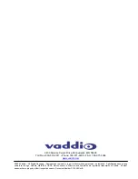 Предварительный просмотр 10 страницы VADDIO WallVIEW PRO 300 Installation And User Manual