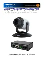 VADDIO WideShot WallView SR 999-6910-000 Installation And User Manual preview