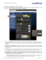 Preview for 16 page of VADDIO Zoomshot WallView USB User Manual