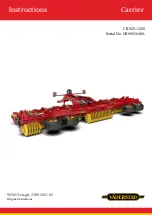 Предварительный просмотр 1 страницы Vaderstad CR 1225 Instructions Manual