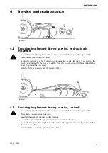 Предварительный просмотр 31 страницы Vaderstad Cultus CS 300 Instructions Manual