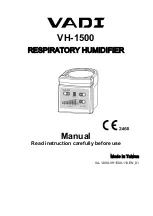 Preview for 1 page of VADI VH-1500 Manual