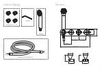 Preview for 3 page of VADO ARRONDI TAB-128/3WO-B-ARR-CP Installation Manual