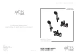 VADO Axces Astra AX-AST-130+K-CP Installation & User Manual preview