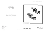 VADO AXCES ASTRA AX-AST-153/CD-CP Installation & User Manual preview