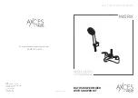 VADO AXCES MATRIX AX-MAT-130+K-CP Installation & User Manual предпросмотр