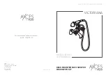 Предварительный просмотр 1 страницы VADO AXCES VICTORIANA AX-VIC-131/S/CD-CP Instruction Booklet