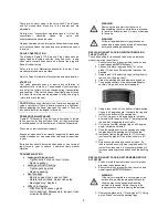 Предварительный просмотр 3 страницы Vag GA INDUSTRIES 517R Installation, Operation And Maintenance Manual