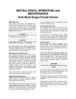 Preview for 18 page of Vag GA INDUSTRIES 905 Installation, Operation And Maintenance Manual