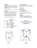 Предварительный просмотр 4 страницы Vag GA Industries 930-DT Installation, Operation And Maintenance Manual