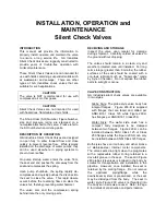 Предварительный просмотр 2 страницы Vag GA INDUSTRIES Figures 280 Installation, Operation And Maintenance Manual