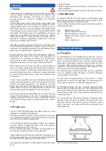 Предварительный просмотр 3 страницы Vag TOP-STOP Operation And Maintenance Instructions