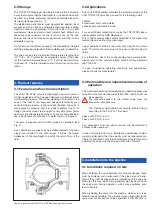 Предварительный просмотр 4 страницы Vag TOP-STOP Operation And Maintenance Instructions