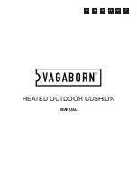 Vagaborn HEATED OUTDOOR CUSHION Manual preview