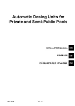 Vagner Pool VA PRO SALT Installation Manual preview