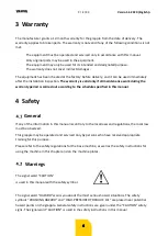 Preview for 6 page of VAHVA C Series Operating And Safety Manual