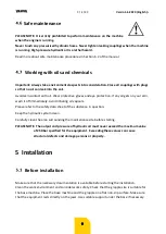 Предварительный просмотр 9 страницы VAHVA C Series Operating And Safety Manual