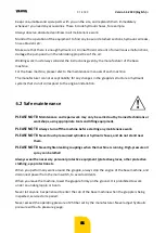 Предварительный просмотр 11 страницы VAHVA C Series Operating And Safety Manual