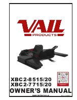 VAIL PRODUCTS PXBC2-8515/20 Owner'S Manual preview