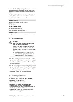 Preview for 17 page of Vaillant 0010015166 Installation And Maintenance Instructions Manual