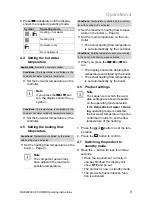 Предварительный просмотр 9 страницы Vaillant 0010019925 Operating Instructions Manual