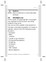 Предварительный просмотр 5 страницы Vaillant 0020242487 Operating And Installation Instructions