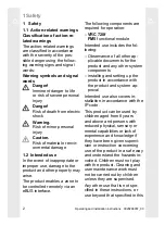 Preview for 4 page of Vaillant 0020260940 Operating And Installation Instructions