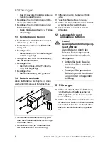 Preview for 8 page of Vaillant 0020285218 Operating Instructions Manual