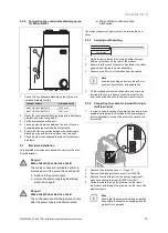 Preview for 15 page of Vaillant aroSTOR VWL BM 270/5 Installation And Maintenance Instructions Manual