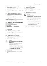 Preview for 33 page of Vaillant aroTHERM Series Operating Instructions Manual