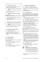 Preview for 72 page of Vaillant aroTHERM Series Operating Instructions Manual