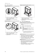 Preview for 144 page of Vaillant aroTHERM Series Operating Instructions Manual