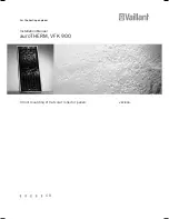 Vaillant auroTHERM VFK 900 Installation Manual preview