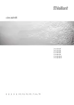 Preview for 1 page of Vaillant climaVAIR V 10-025 NW Manual