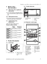 Предварительный просмотр 7 страницы Vaillant ecoFIT pure 612 Operating Instructions Manual