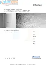 Vaillant ecoMAX 824/2 E Instructions For Installation Manual предпросмотр