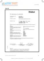 Preview for 53 page of Vaillant ecoTEC plus 612 Instructions For Installation And Servicing