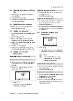 Предварительный просмотр 11 страницы Vaillant ecoTEC plus VU 6/6-5 OVZ Series Operating Instructions Manual