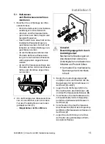 Предварительный просмотр 17 страницы Vaillant ElectronicVED E 18/8 INT Operating Instructions Manual