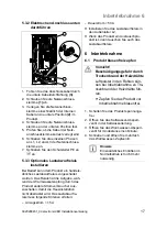 Предварительный просмотр 19 страницы Vaillant ElectronicVED E 18/8 INT Operating Instructions Manual