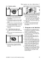 Предварительный просмотр 21 страницы Vaillant ElectronicVED E 18/8 INT Operating Instructions Manual