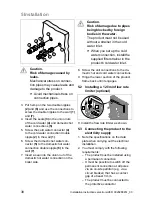 Предварительный просмотр 40 страницы Vaillant ElectronicVED E 18/8 INT Operating Instructions Manual