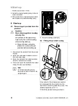 Предварительный просмотр 42 страницы Vaillant ElectronicVED E 18/8 INT Operating Instructions Manual